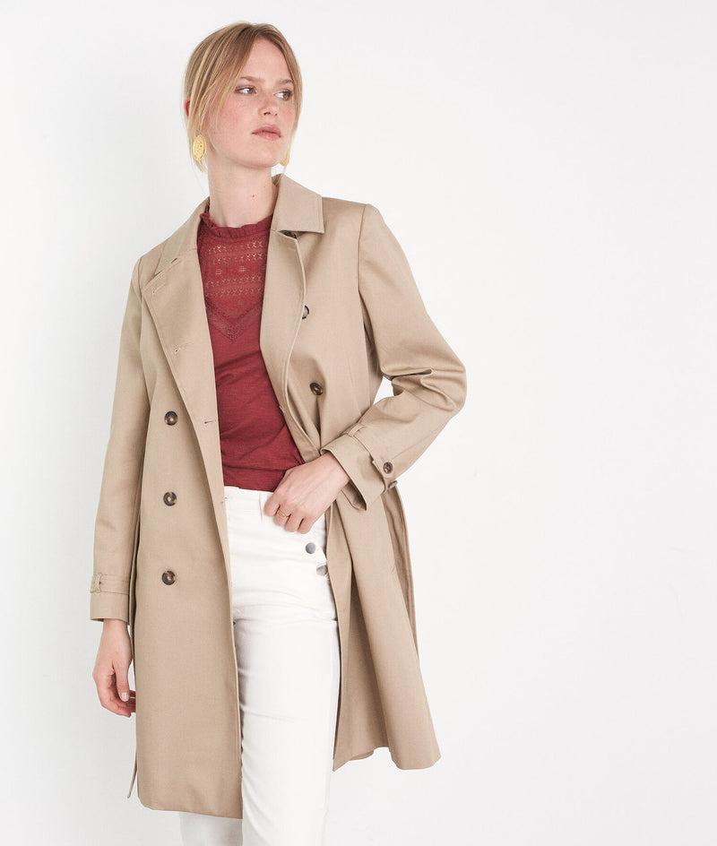 MATTEW ICONIC BEIGE TRENCH
