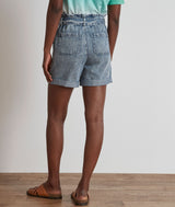 BRUNA FADED COTTON SHORTS