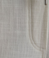 NOOR IVORY COTTON TROUSERS