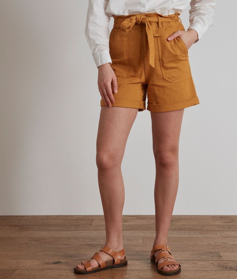 BRUNA SAFRAN COTTON SHORT