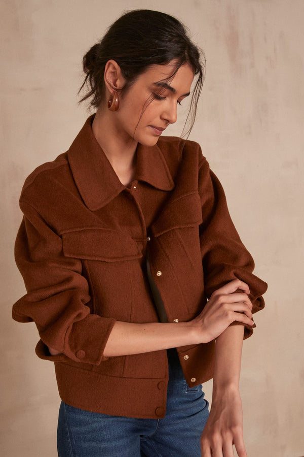 FIERCE TERRACOTTA JACKET