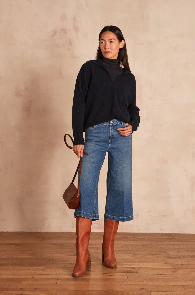 ODYSSEE DENIM CULOTTES