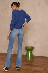 PAMELA LIGHT BLUE BOOTCUT JEANS