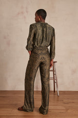 LEANA PRINTED TROUSERS