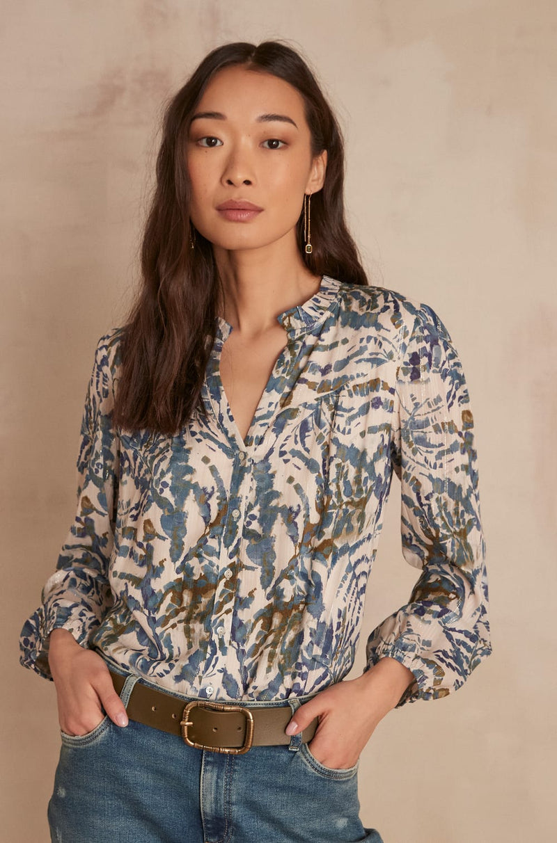 CARLY PRINTED BLOUSE